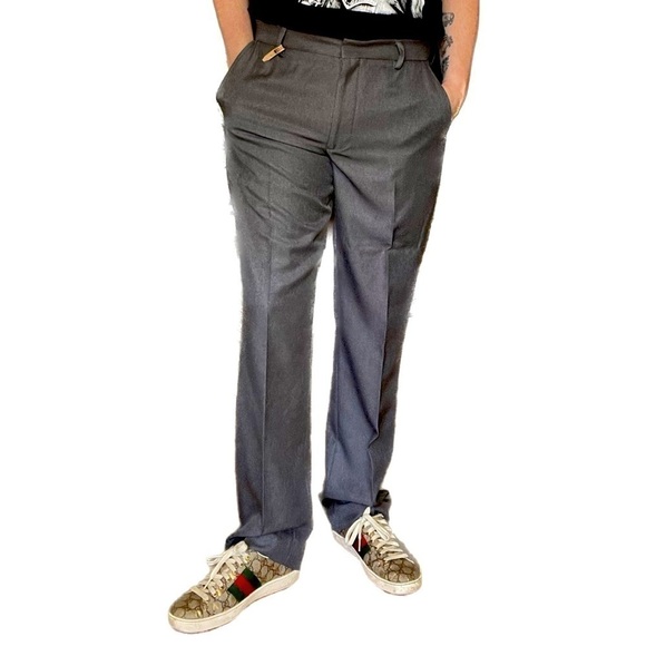 Kenneth Cole - 34W 32L Grey Slacks - Picture 1 of 7